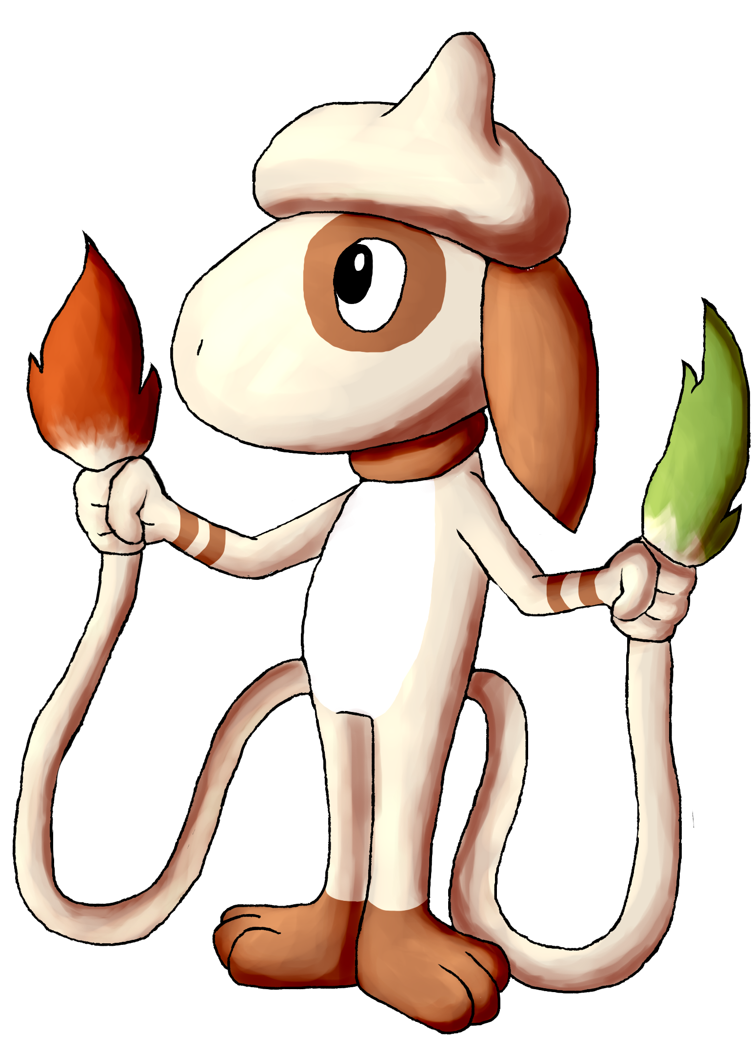 two tailed smeargle